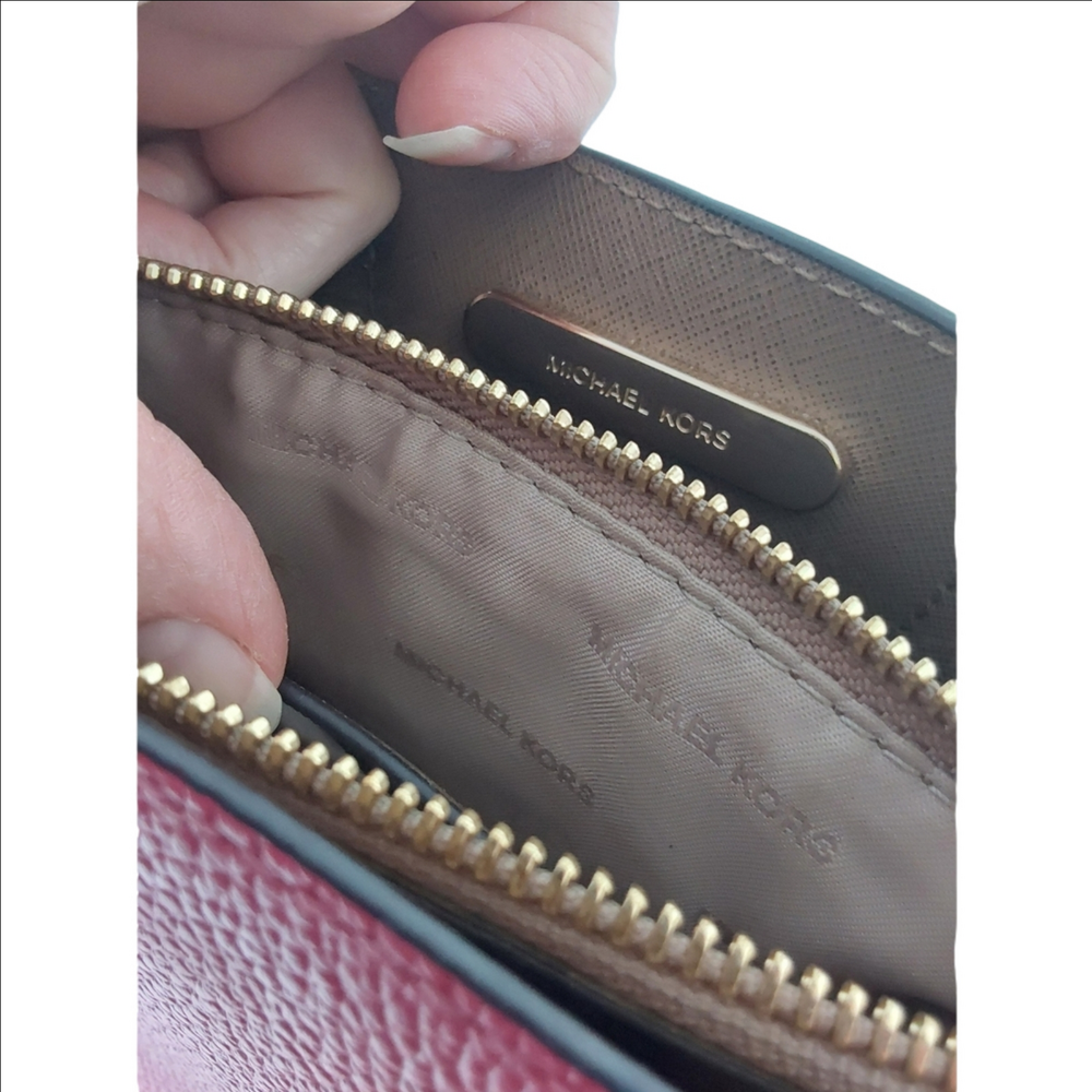 Michael Kors Studio Mercer Pink Crossbody Bag - Picture 13 of 16